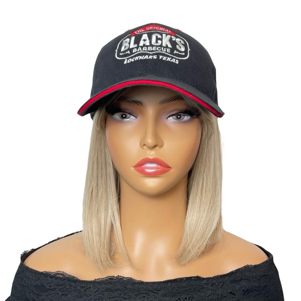 Black’s Barbecue Lockhart TX Hat – Classic Black & Red Cap | Unisex